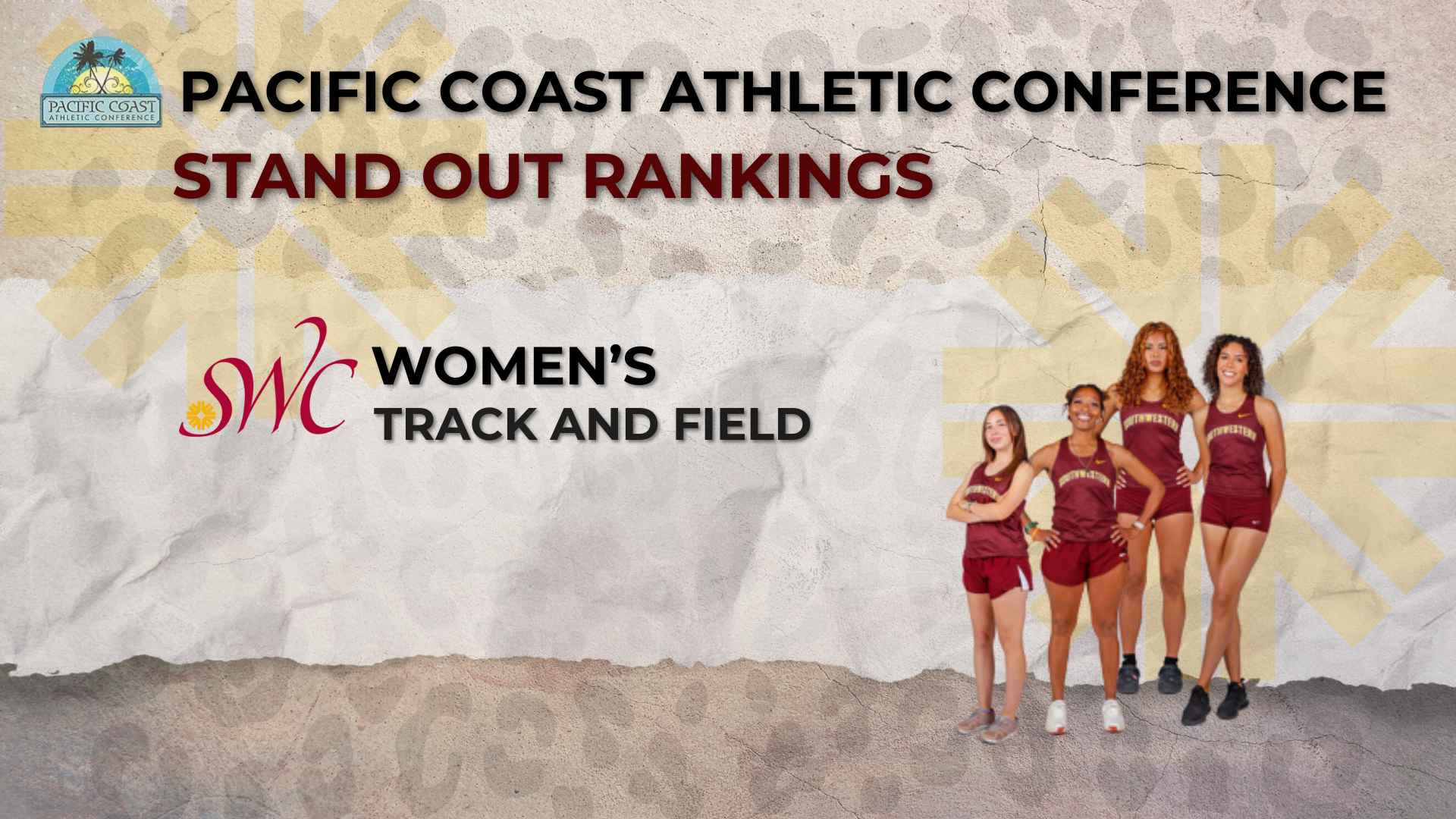 Southwestern College Women&rsquo;s Track & Field Standouts in Conference Rankings